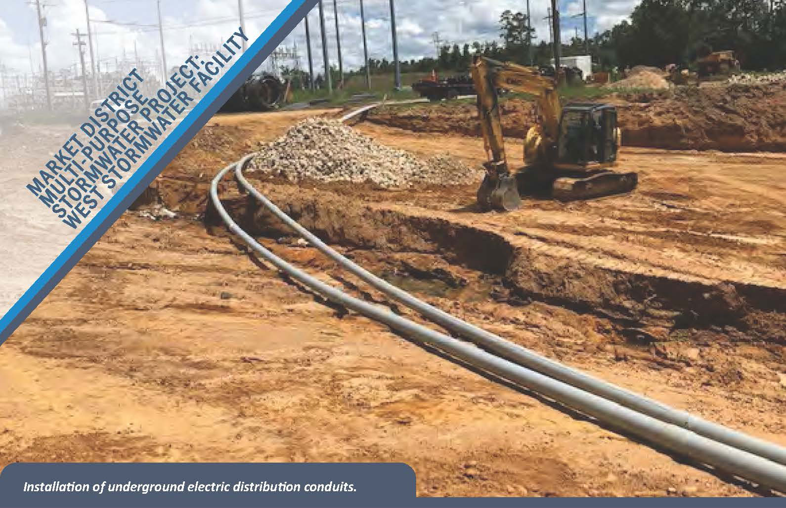 Installation of electric conduits