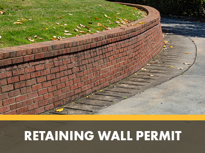 Retaining Wall Permit