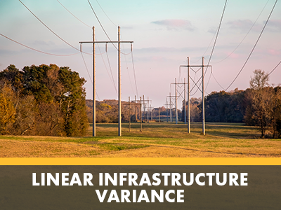 Linear Infrastructure Variance
