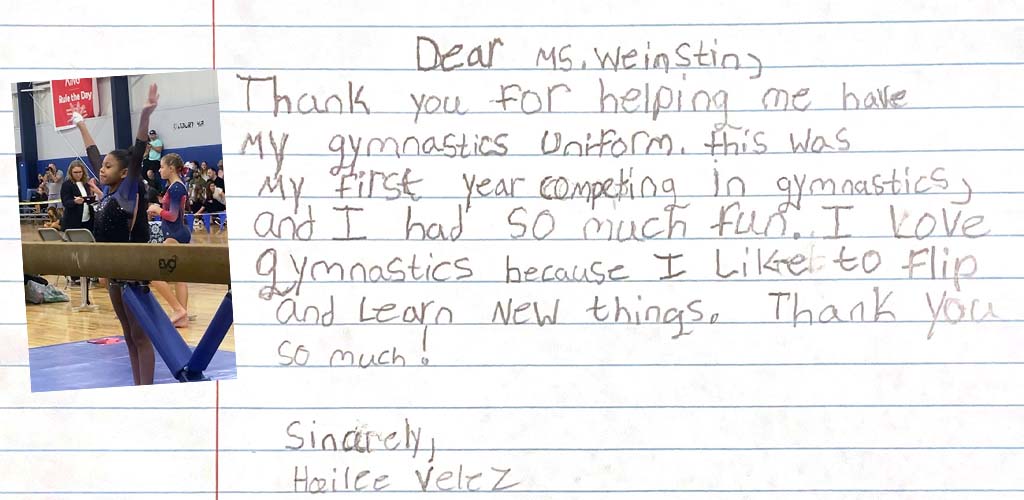 Thank You from Hailee